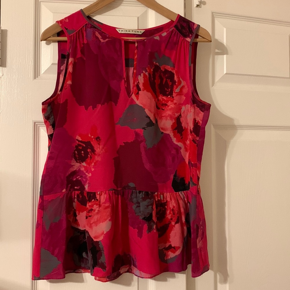 Trina Turk Silk Top